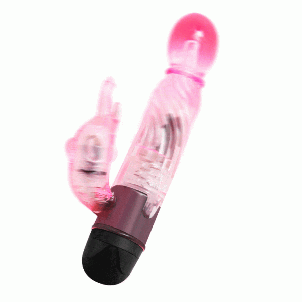 BAILE - GIVE YOU A KIND OF LOVER VIBRATOR WITH PINK RABBIT 10 MODES 5